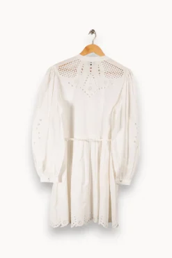 Cheap Bérénice Robe en dentelle he - Taille M/38 Blanc