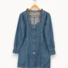 Store Balzac Paris Robe en jean - Taille XS/34 Bleu