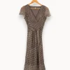 New Maison 123 Robe e à motifs - Taille S/36 Gris