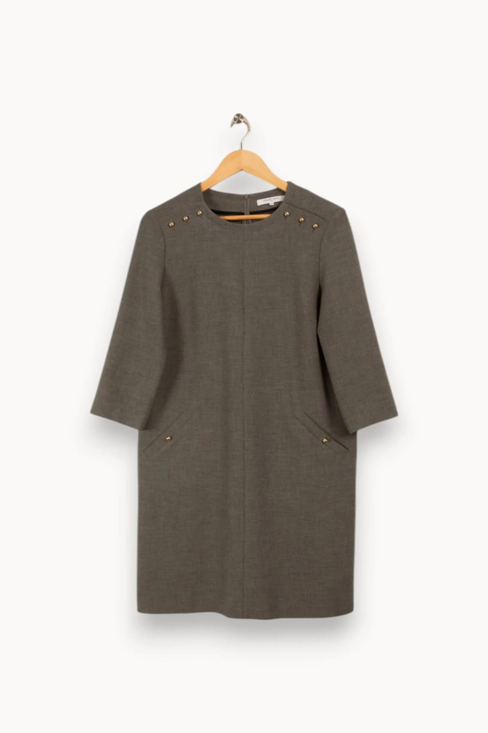 Sale Gerard Darel Robe e - Taille L/40 Gris