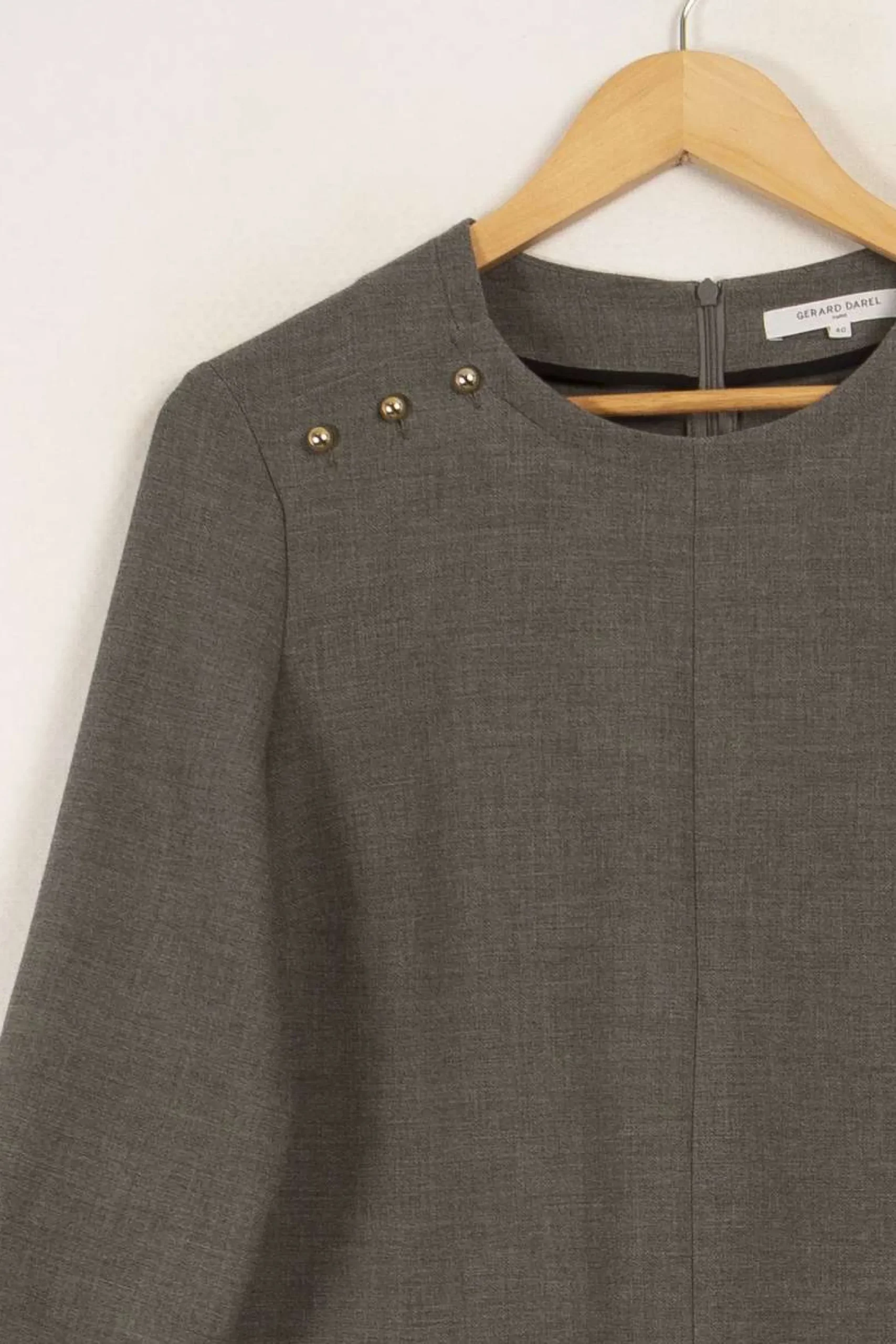 Sale Gerard Darel Robe e - Taille L/40 Gris