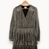 Flash Sale Claudie Pierlot Robe e - Taille M/38 Gris