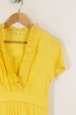 Best Sale Maje Robe - Taille M/38 Jaune