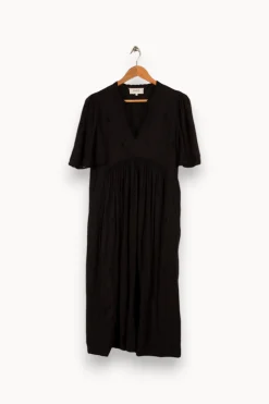 Online ba&sh Robe longue e - Taille S/36 Noir
