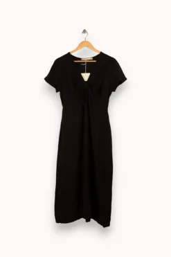 Cheap La Fée Maraboutée Robe longue e - Taille L/40 Noir