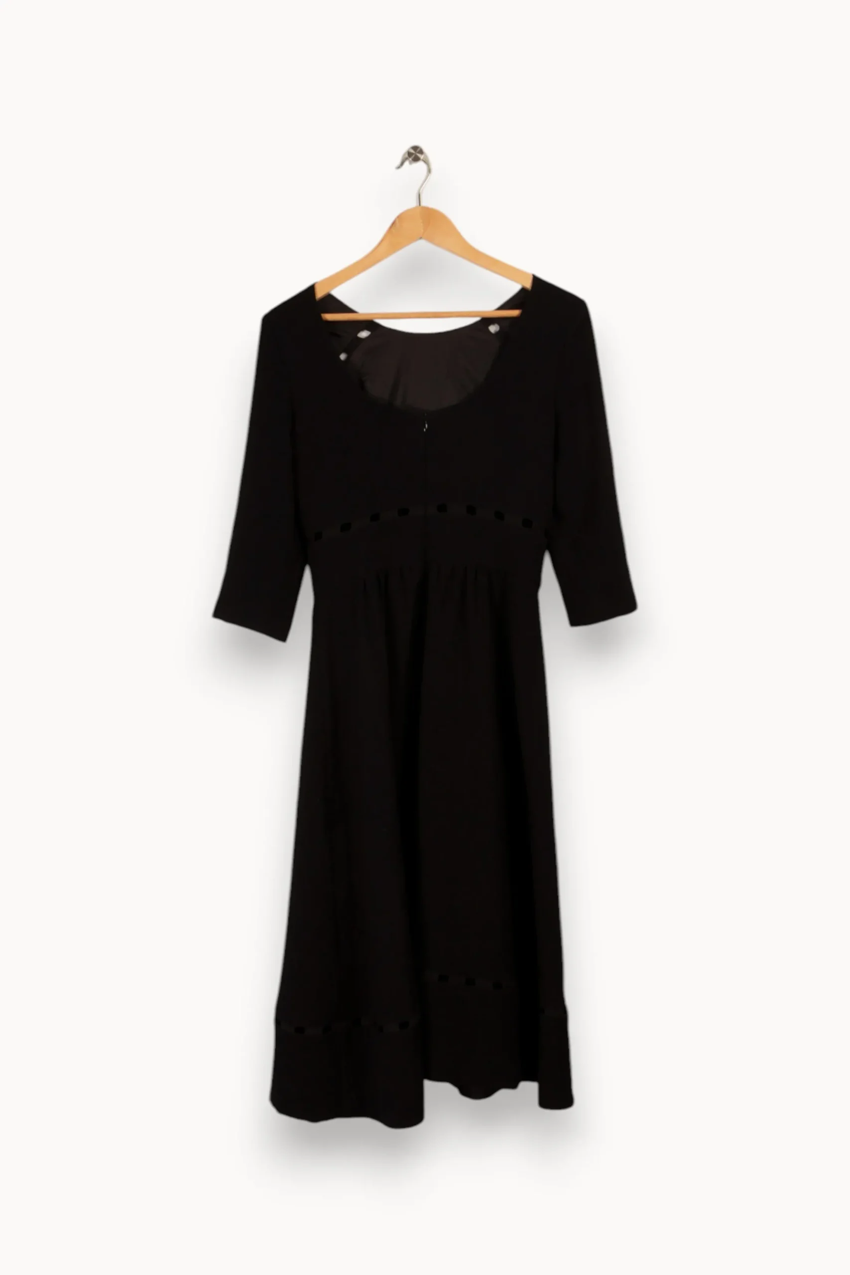 Shop ba&sh Robe longue e - Taille S/36 Noir