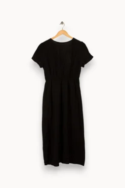 Cheap La Fée Maraboutée Robe longue e - Taille L/40 Noir