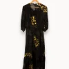 Shop Maison 123 Robe longue e avec détails - Taille S/36 Noir