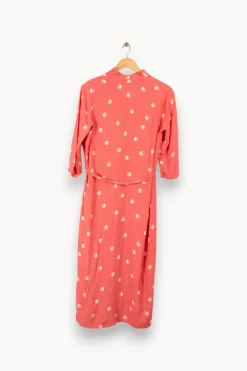 Cheap Des petits hauts Robe longue à motifs - Taille XS/34 Rose