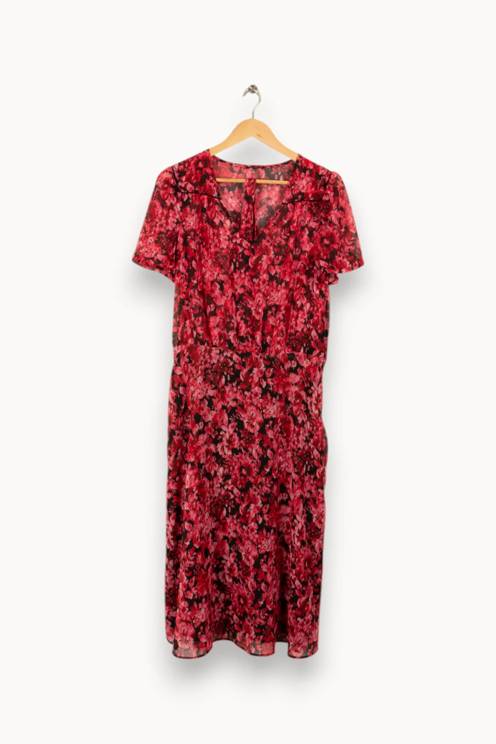 Online IKKS Robe longue - Taille M/38 Rose