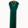 Clearance IKKS Robe longue e - Taille S/36 Vert