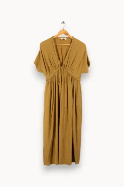 Discount Léon & Harper Robe longue e - Taille M/38 Vert