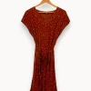 Cheap Ekyog Robe à pois - Taille XS/34 Marron