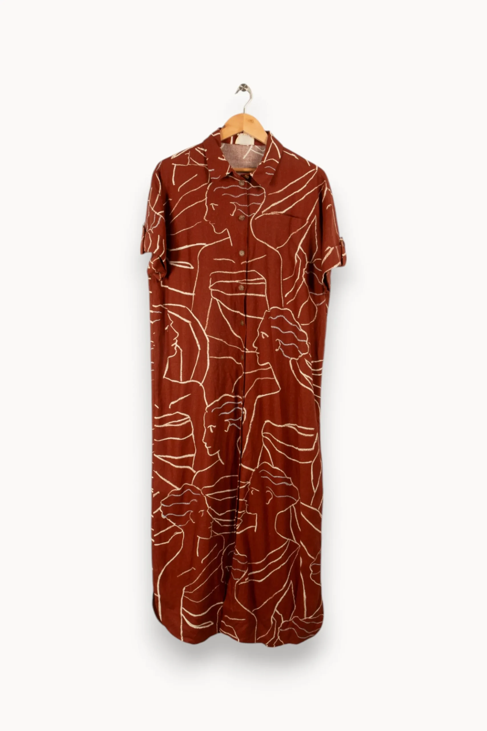 Flash Sale Sézane Robe - Taille M/38 Marron