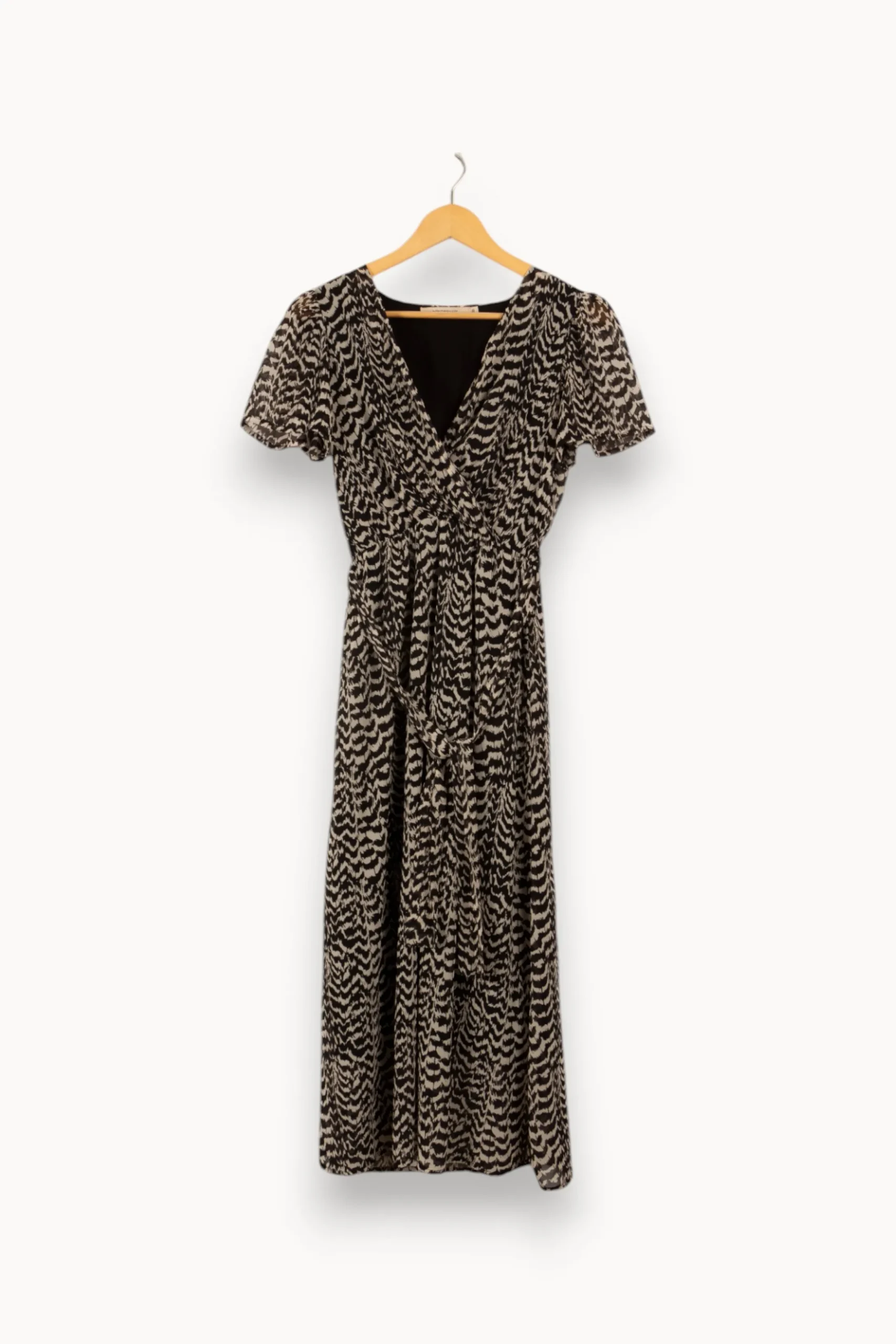 Best Sale La Fée Maraboutée Robe midi en voile de polyester imprimé - S/36 Multicolore