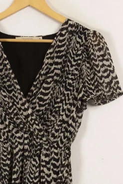 Best Sale La Fée Maraboutée Robe midi en voile de polyester imprimé - S/36 Multicolore