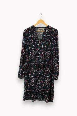 Outlet La Fée Maraboutée Robe à motifs - Taille L/40 Multicolore