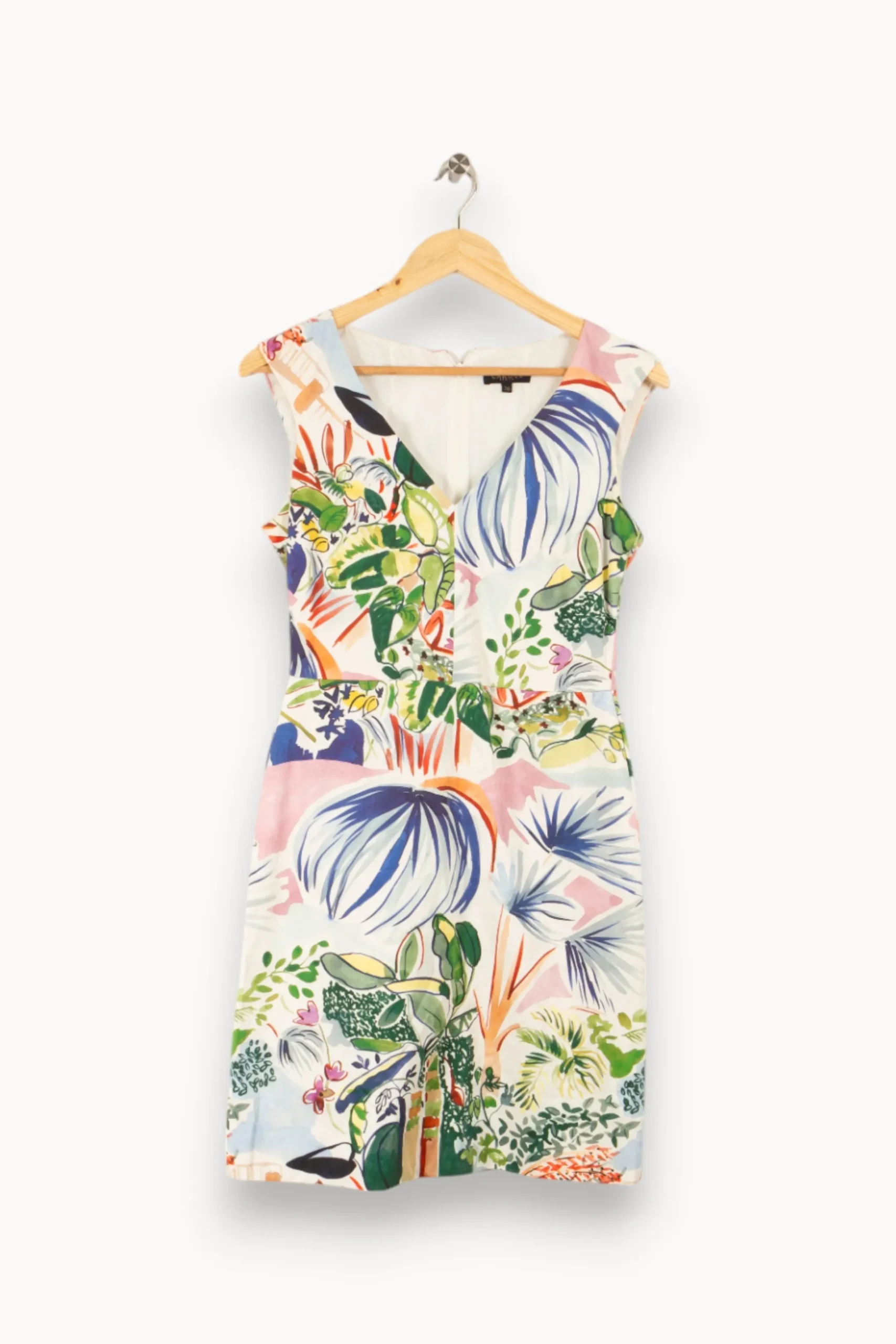 Cheap Caroll Robe à motifs - Taille M/38 Multicolore