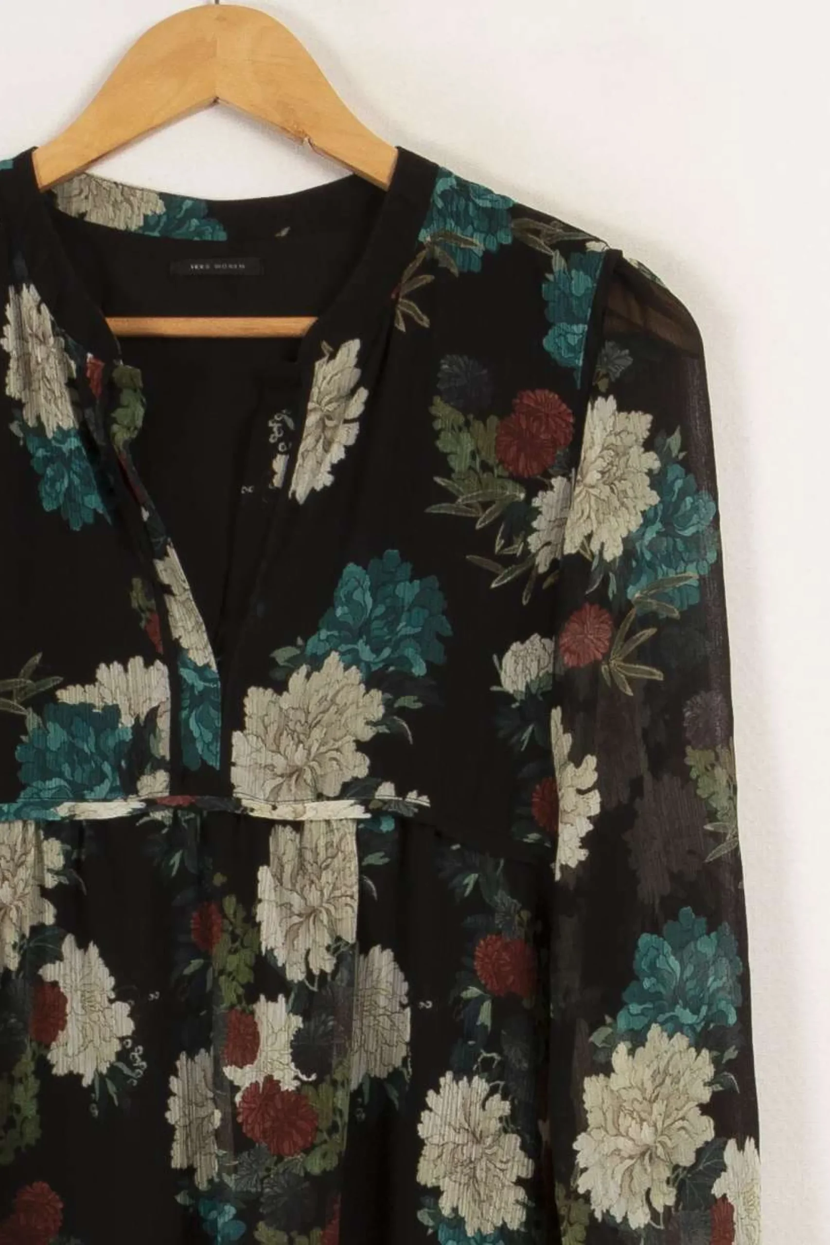 Best IKKS Robe à motifs - Taille XS/34 Multicolore
