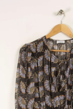 Cheap Claudie Pierlot Robe à motifs - Taille S/36 Multicolore
