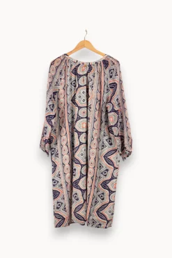 New Antik Batik Robe à motifs - Taille L/40 Multicolore