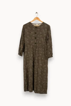 Best Des petits hauts Robe multicolore - Taille M/38 Vert