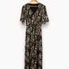 Hot IKKS Robe - Taille M/38 Multicolore