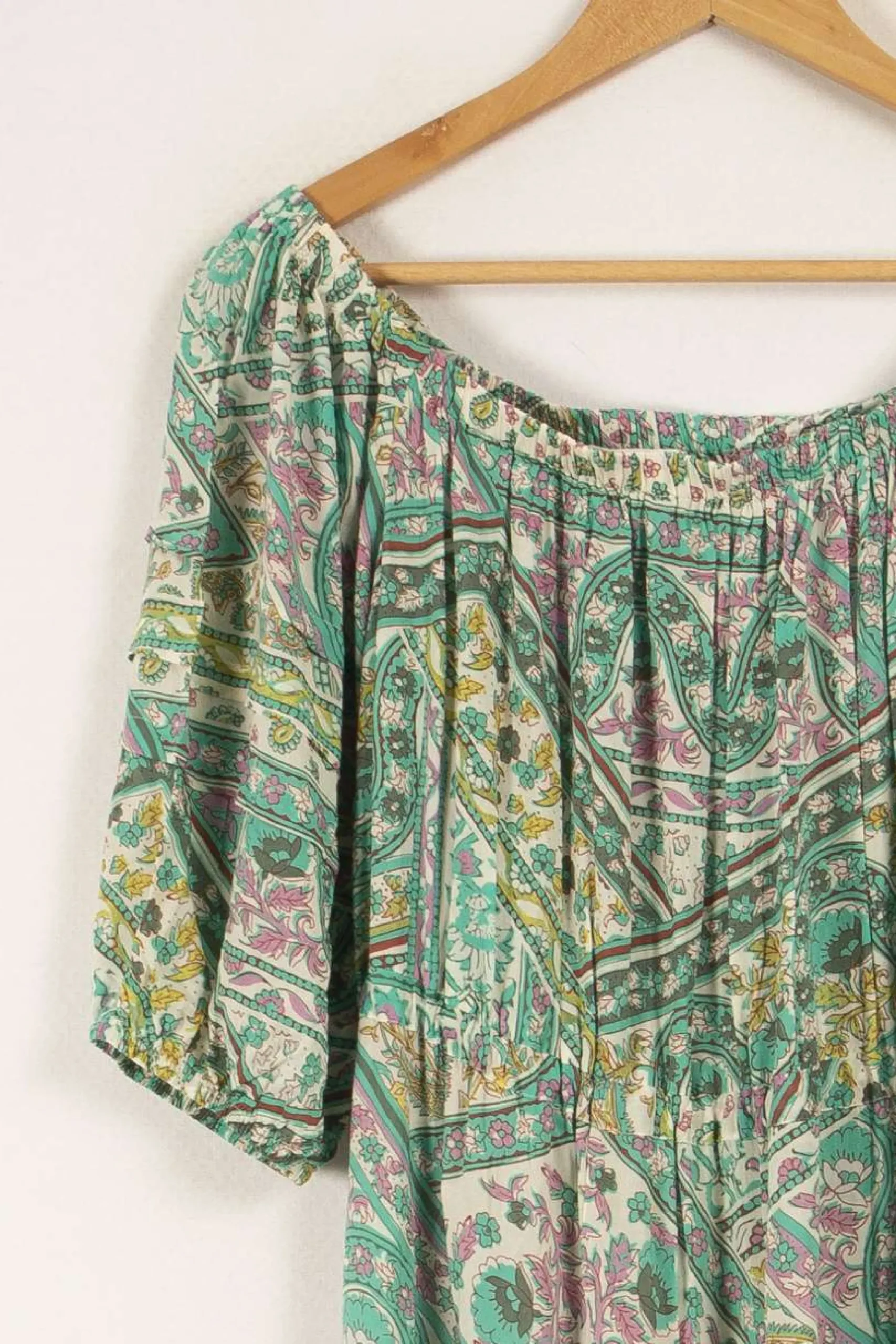 Hot ba&sh Robe multicolore - Taille S/36 Vert