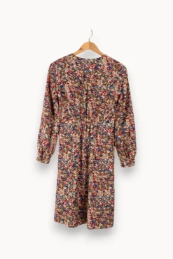 New Gerard Darel Robe multicolore - Taille S/36 Rose