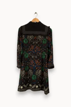 Clearance Sandro Robe multicolore - Taille S/36 Noir