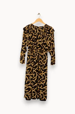 New ba&sh Robe - Taille S/36 Multicolore