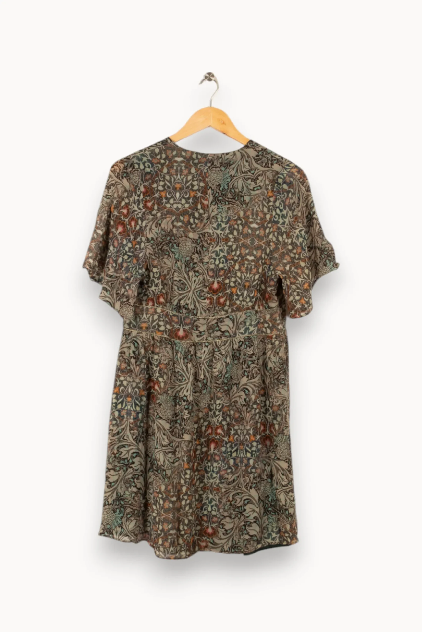 Online IKKS Robe - Taille L/40 Multicolore