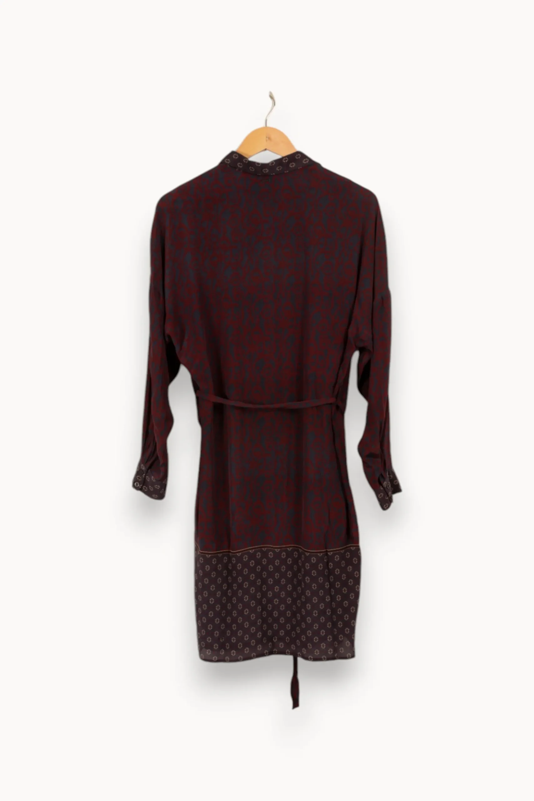Fashion IKKS Robe multicolore - Taille S/36 Bordeaux