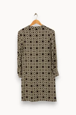 Best Sale La Fée Maraboutée Robe multicolore - Taille S/36 Noir