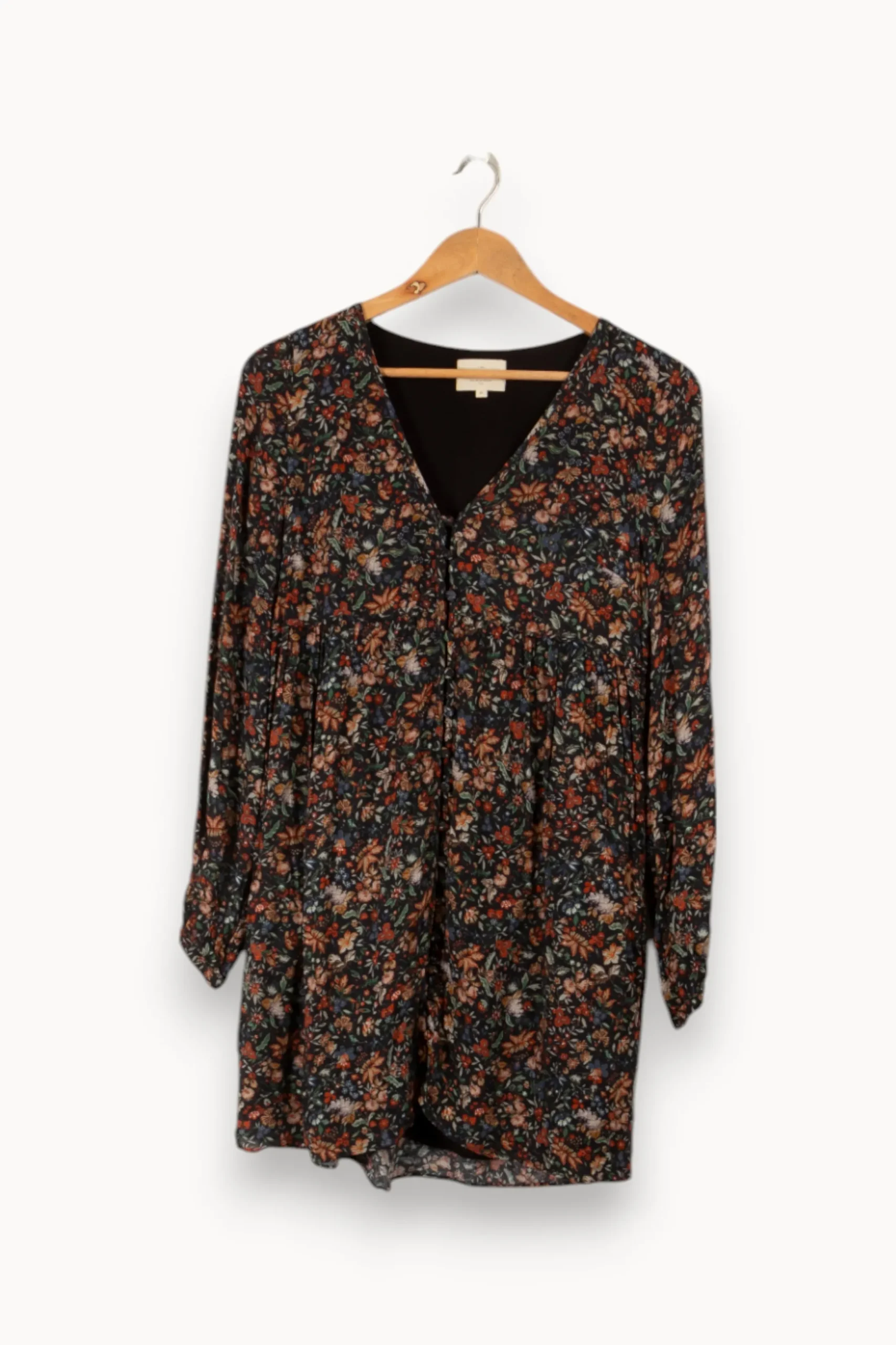 Hot Sézane Robe fleurie - Taille S/36 Multicolore