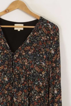Hot Sézane Robe fleurie - Taille S/36 Multicolore