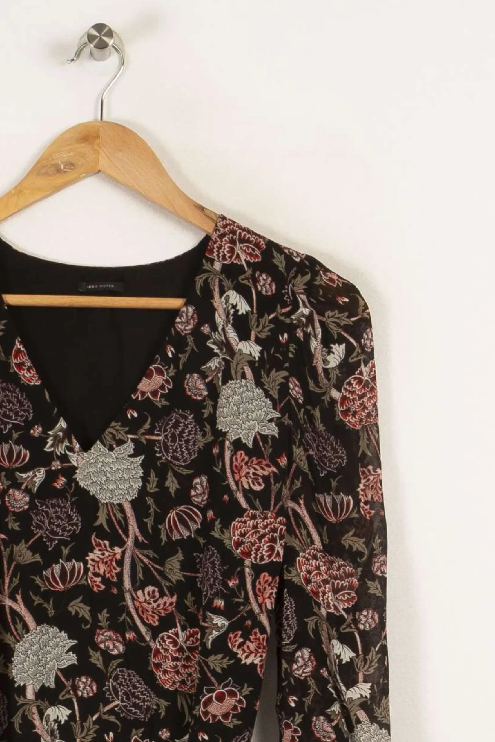 Clearance IKKS Robe e à motifs - Taille S/36 Noir