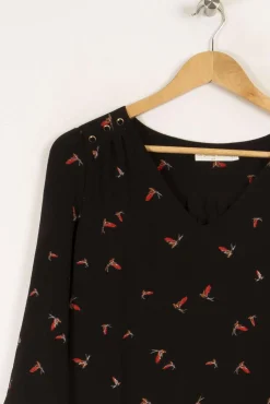 Flash Sale La Petite Etoile Robe e à motifs - Taille M/38 Noir