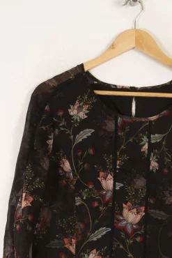 Clearance One Step Robe e à motifs - Taille S/36 Noir