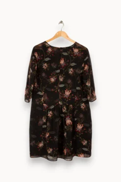 Clearance One Step Robe e à motifs - Taille S/36 Noir