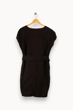Hot Acne Studios Robe e à motifs roses - Taille S/36 Noir