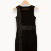 Best Sale La Fée Maraboutée Robe e à sequins - Taille S/36 Noir