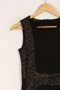Best Sale La Fée Maraboutée Robe e à sequins - Taille S/36 Noir