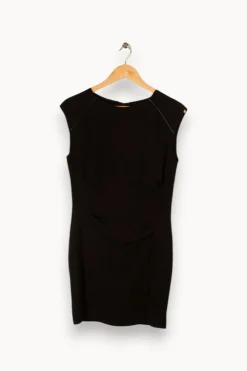 Discount IKKS Robe e - Taille L/40 Noir