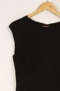 Discount IKKS Robe e - Taille L/40 Noir