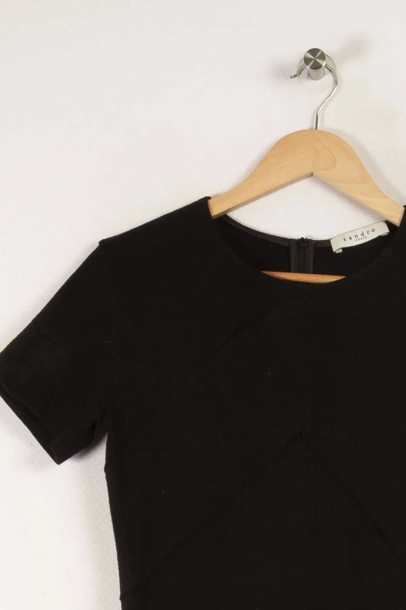 Cheap Sandro Robe e - Taille L/40 Noir