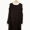 New IKKS Robe e - Taille M/38 Noir