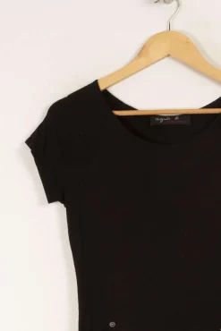 Sale Agnès b. Robe e - Taille M/38 Noir