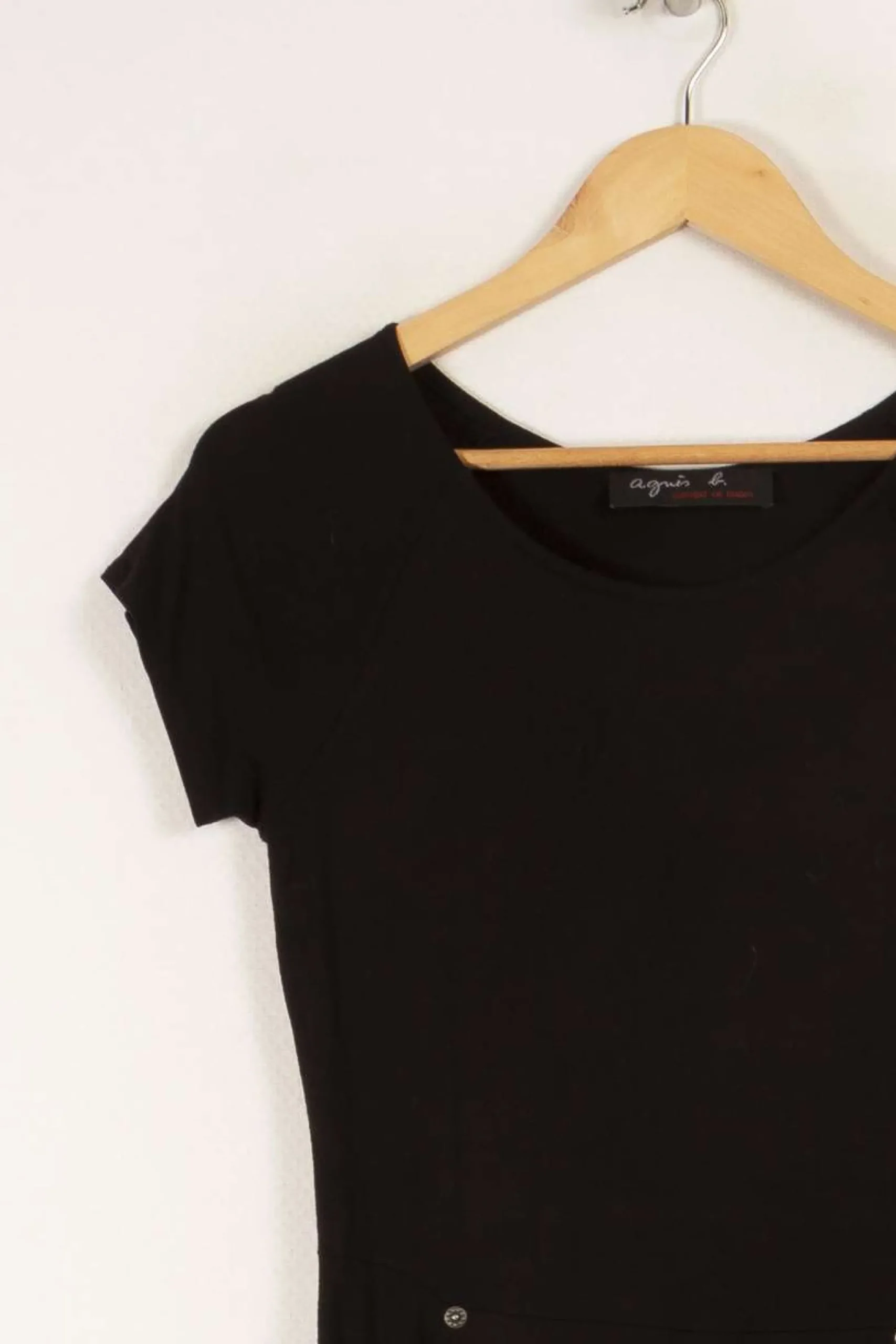 Sale Agnès b. Robe e - Taille M/38 Noir