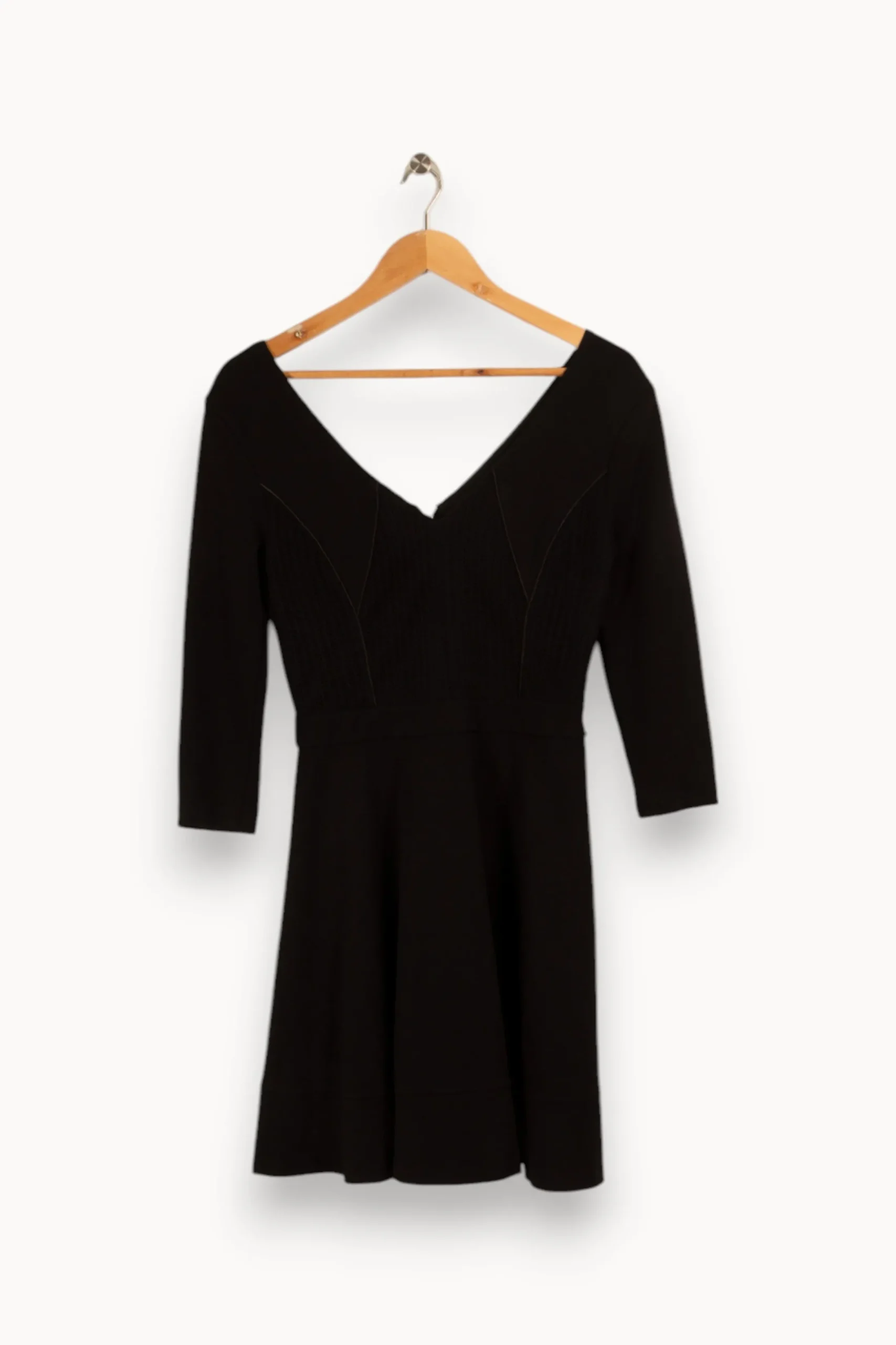 Hot IKKS Robe e - Taille S/36 Noir